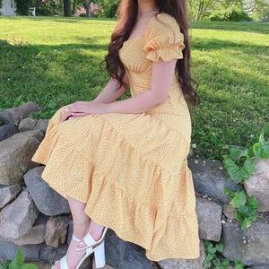 Cute Midi Summer Dress
